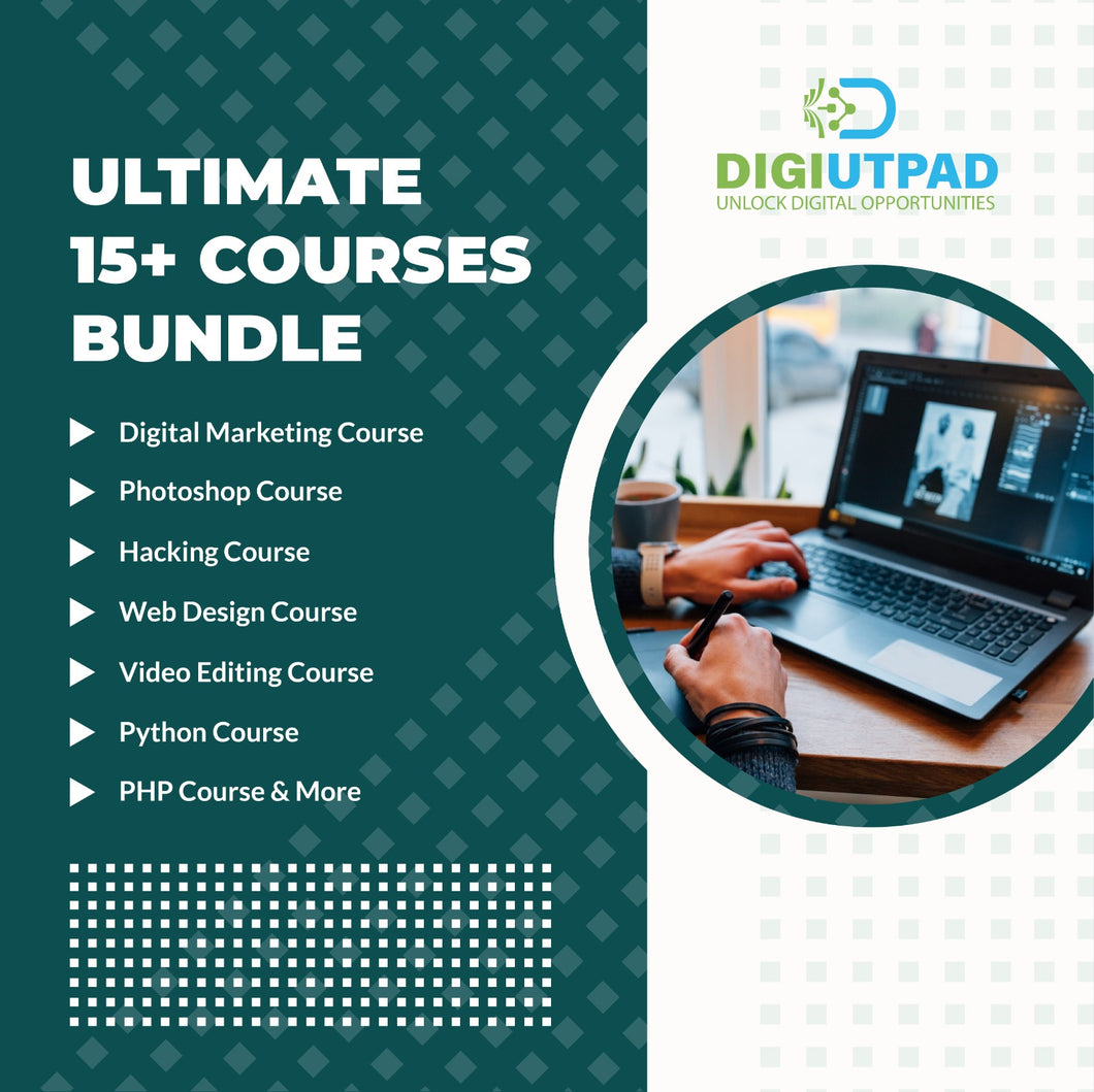 DIGIUTPAD™ Ultimate 15+ Course Bundle
